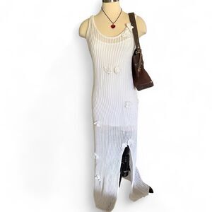 FCT with love Women's White and Cream Dress
